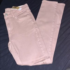 Vintage Rose Colored Jeans